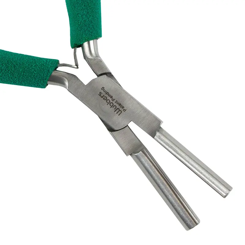 Wubbers® Medium Half-Round Mandrel Pliers For Standard Jewelry Fabrication 1