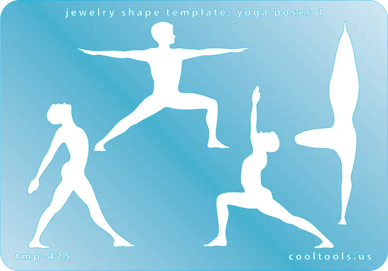 Yoga Pose Jewelry Template – Collection 1 1