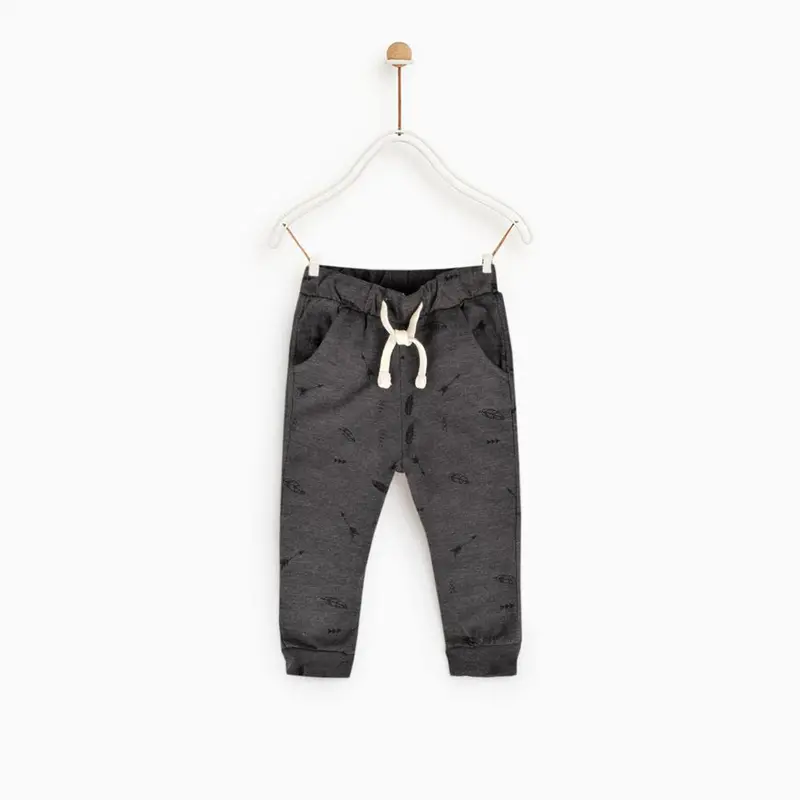 Zr Gaoyou Plush-Terry Jogger Pants For Kids 1