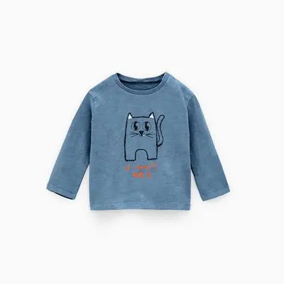 Zr “It Wasn’T Me” Faded Long-Sleeve Graphic Tee For Girls 1