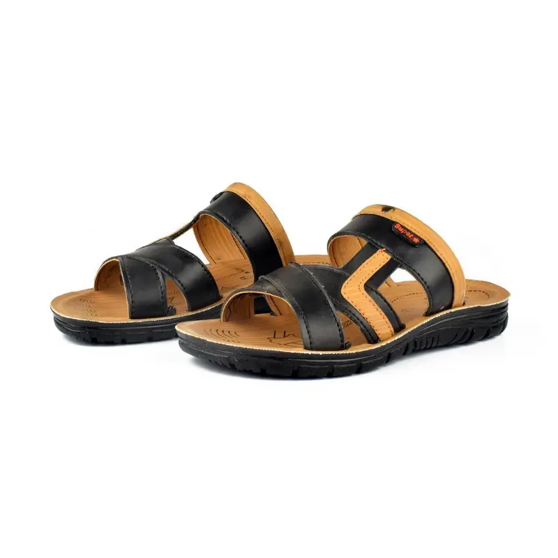 Zriba Pu-Sole Slippers – Hpral Men’S Indoor-Outdoor Comfort 1
