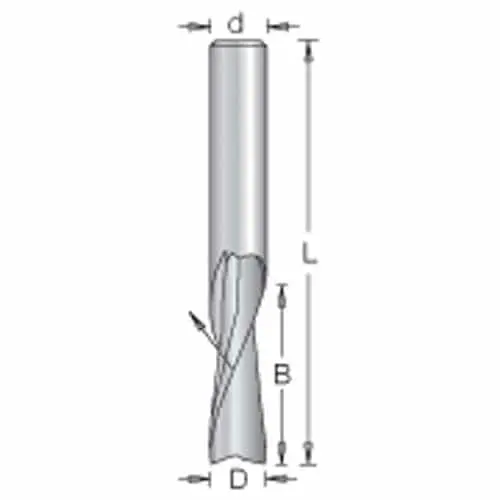 Amana Tool 46245 Solid Carbide X-Form Router Bit – 3/16" Diameter, Wood-Specific Design 1