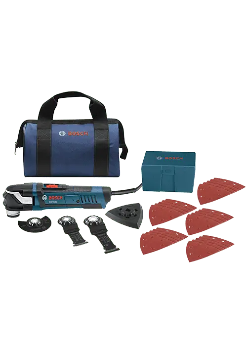 Bosch Gop40-30B Oscillating Multi-Tool Kit – 30-Piece Set For Versatile Cutting & Sanding 1