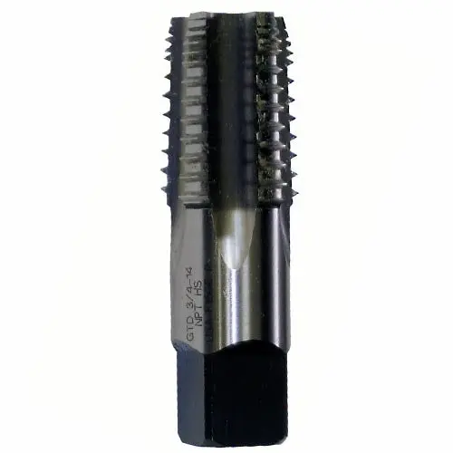 Champion 324I-2 Interrupted-Thread Taper Pipe Tap – High-Speed Steel, Npt 1
