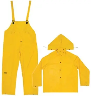 Clc R110X Yellow Rain Suit – 3-Piece, Extra Large, 0.20 Mm Waterproof Fabric 1