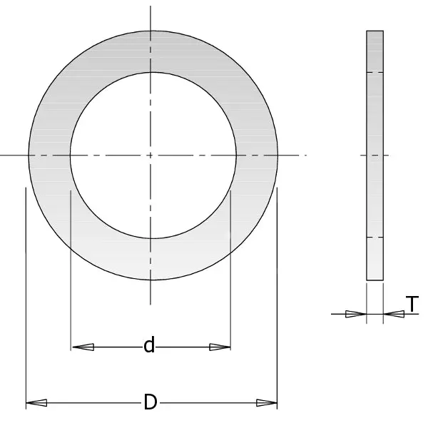 Cmt 299.218.00 Blade Reduction Ring – 5/8" Od × 10Mm Bore For Saw Blades 1