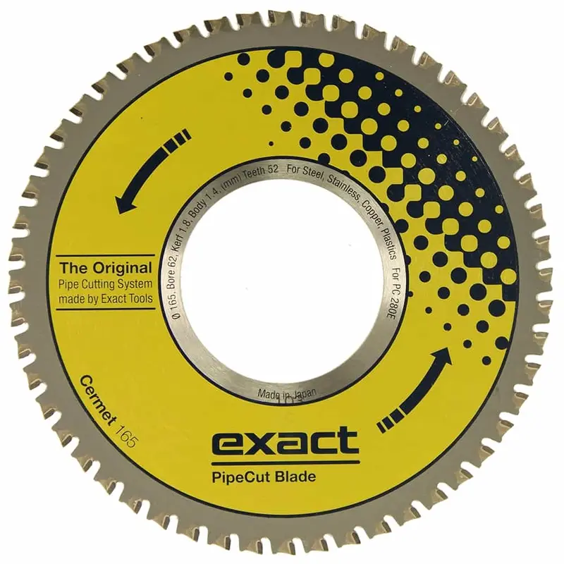 Exact Tools Cermet Alu Saw Blade – 7011100, Optimized For Aluminum Cutting 1