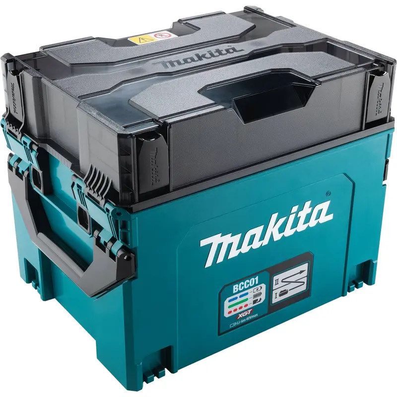 Makita Bcc01 Dual-Voltage Charging Case For Xgt 40V & Lxt 18V Tools (8-Port) 1