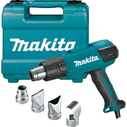 Makita Hg6530Vk Adjustable-Temperature Corded Heat Gun Kit 1