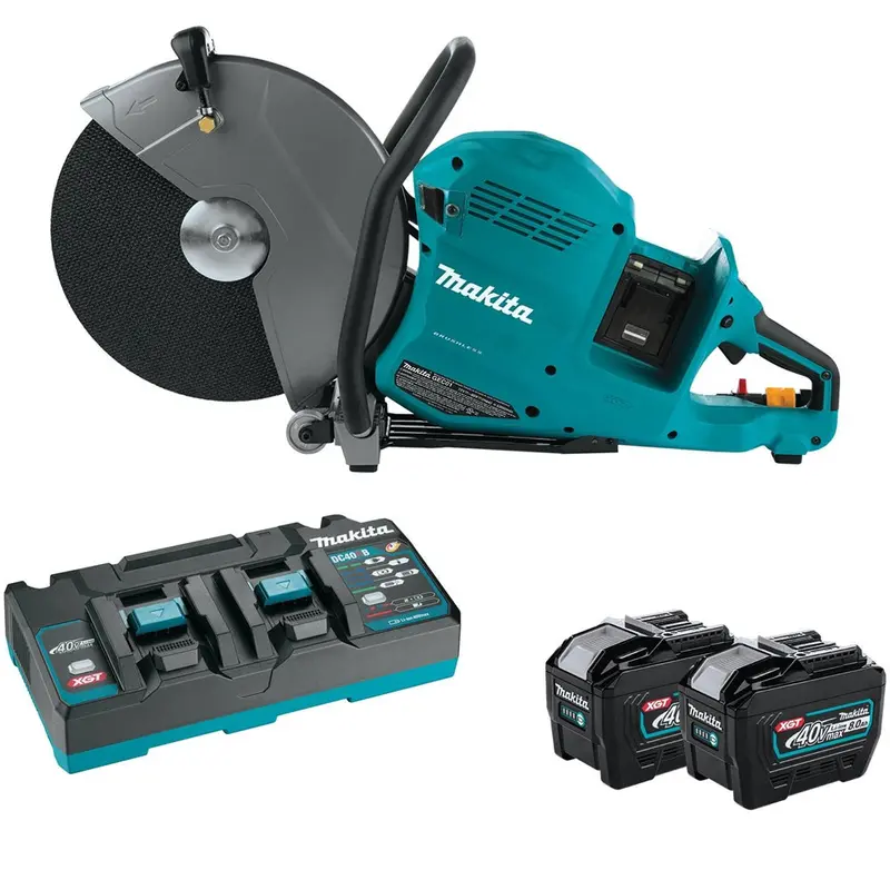 Makita Xgt 80V Power Cutter Kit – 14" Blade, Aft, Electric Brake, 8.0Ah Battery Included 1