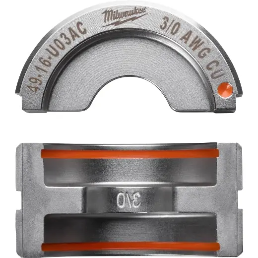 Milwaukee Aluminum U-Style Die – 4/0 Awg, For Precision Conduit Threading 1