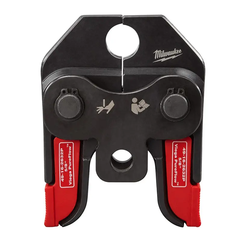 Milwaukee M18 Viega Pureflow Jaw — 5/8" Compatible With M18 Short-Throw Press Tool (49-16-2632P) 1