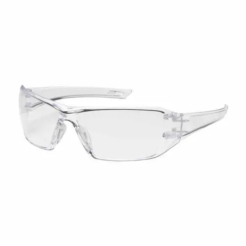 Pip Captain Eyewear – Gray Rimless Safety Glasses, Anti-Fog & Scratch-Resistant, 12-Pack 1