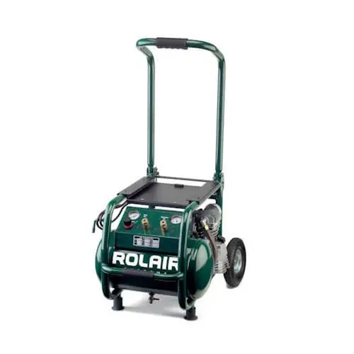 Rolair Vt25Big 2.5 Hp Portable Air Compressor – 5.3-Gallon Tank On Cart 1