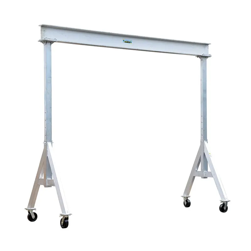 Vestil Alg-4K Adjustable Aluminum Gantry Crane – 8' X 8', 4,000 Lb Capacity 1